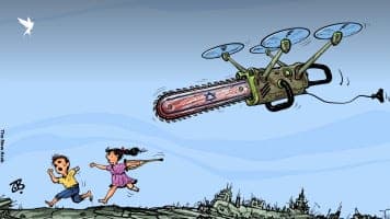 Israeli Quadcopters in Gaza